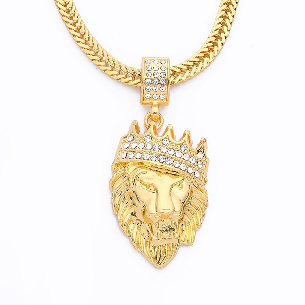Men Lion Head Necklac - fydaskepas