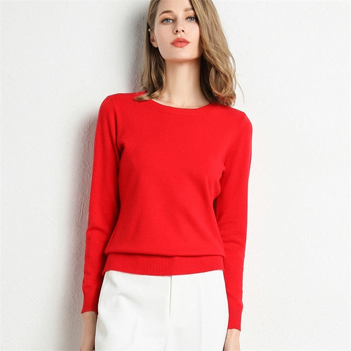 Knitted Pullover Women Sweater - fydaskepas