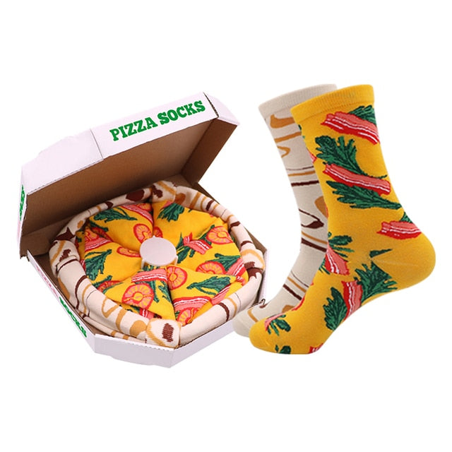 Personalized Pizza Sushi Women Socks - fydaskepas