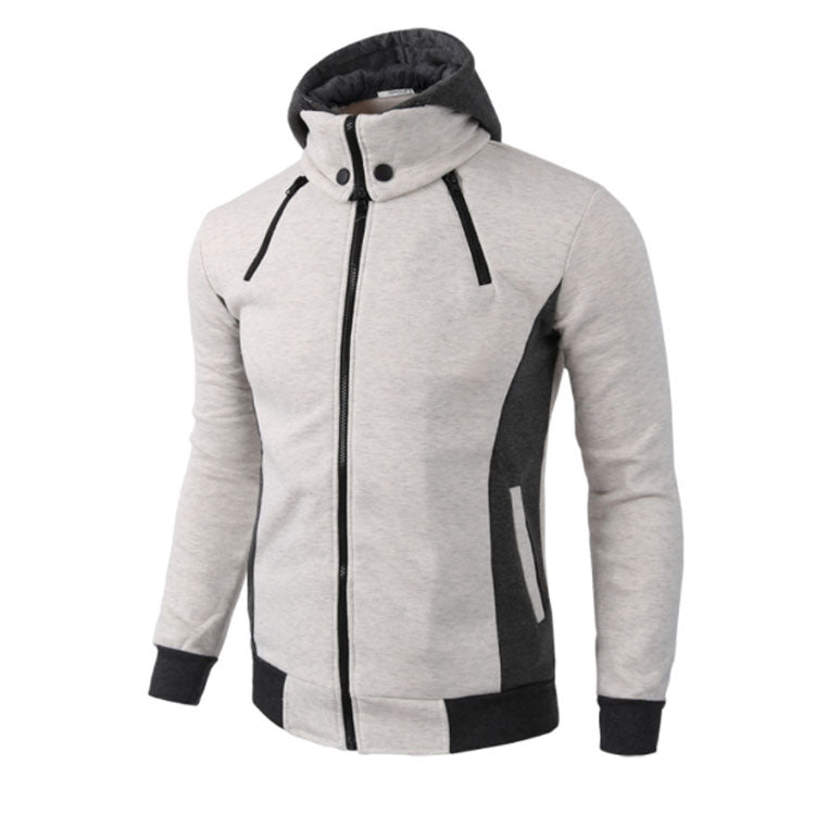 Double Zipper Hoodie Jacket for Men - fydaskepas