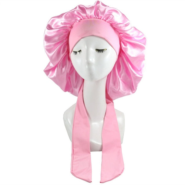 Women Satin Sleeping / Shower Cap - fydaskepas