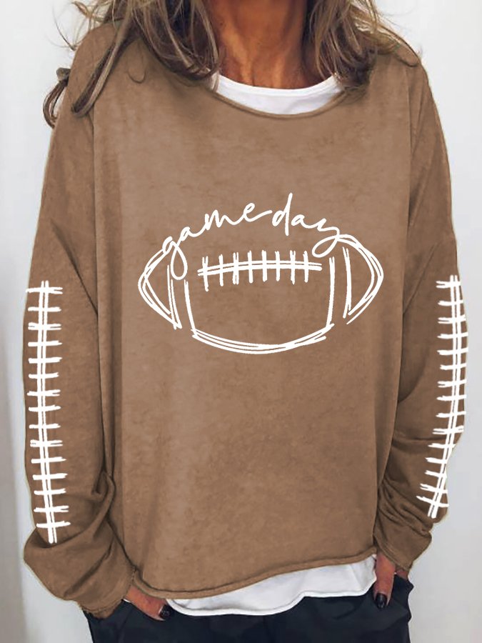 Women Football Gameday Long Sleeve - fydaskepas