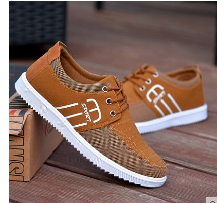 Men Canvas Shoes Trend Lace - fydaskepas