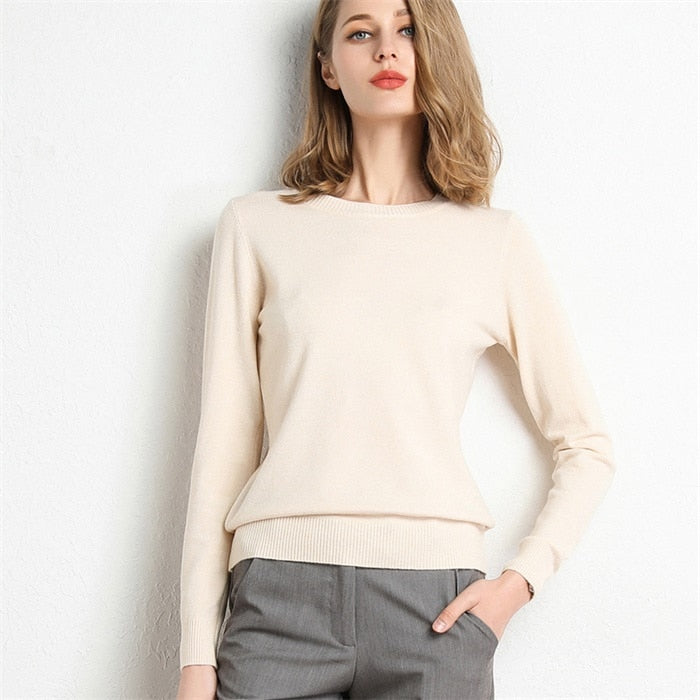 Knitted Pullover Women Sweater - fydaskepas