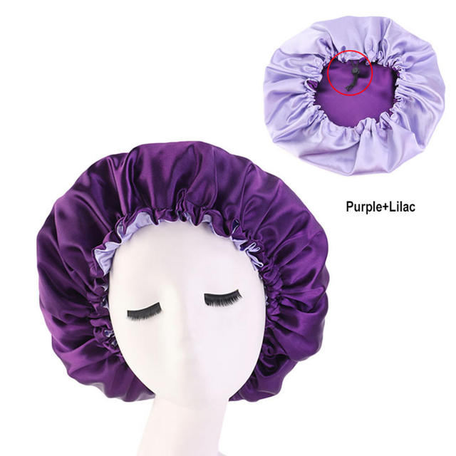 Women Satin Sleeping / Shower Cap - fydaskepas