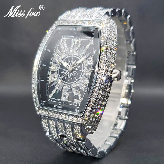 Iced Out Watch For Men - fydaskepas