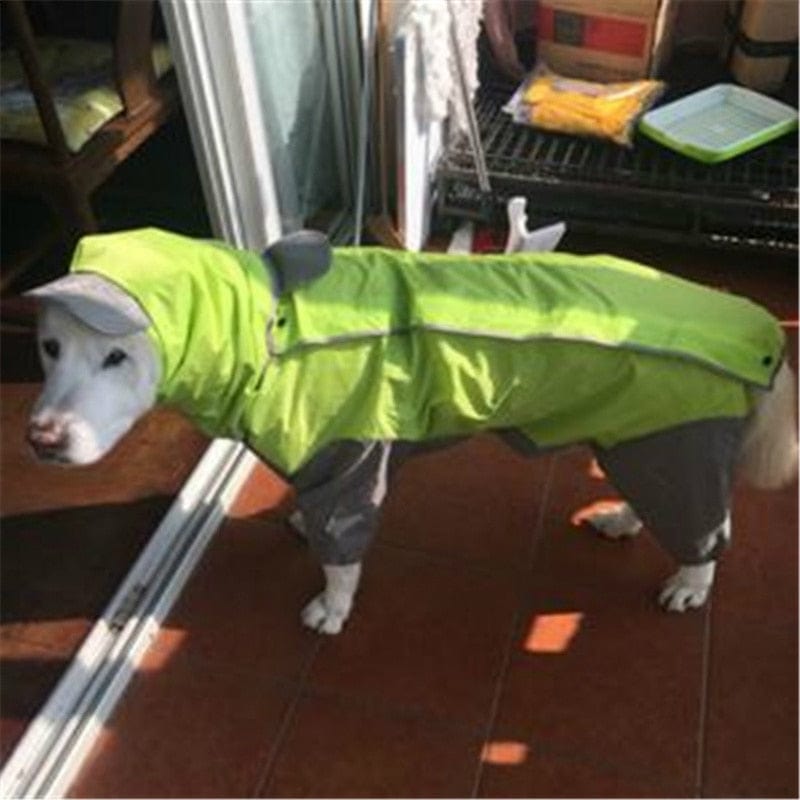 Dog Raincoat-Waterproof Jumpsuit - fydaskepas