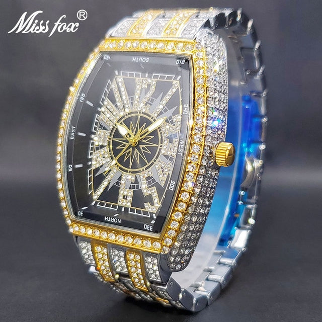 Iced Out Watch For Men - fydaskepas