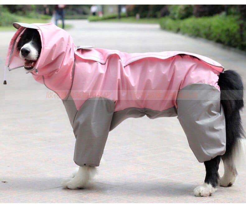 Dog Raincoat-Waterproof Jumpsuit - fydaskepas