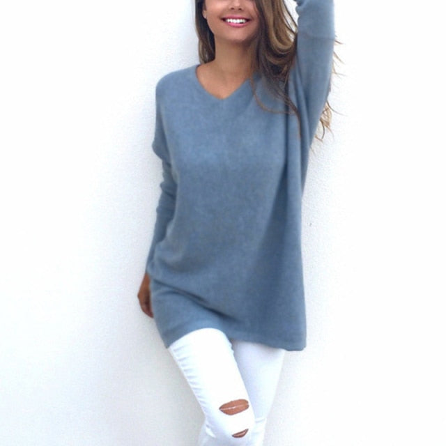 Cashmere Sweater For Women - fydaskepas