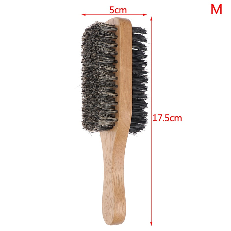 Men Boar Bristle Beard Brush - fydaskepas