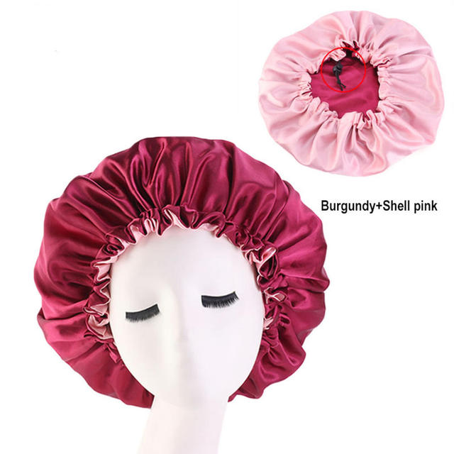 Women Satin Sleeping / Shower Cap - fydaskepas