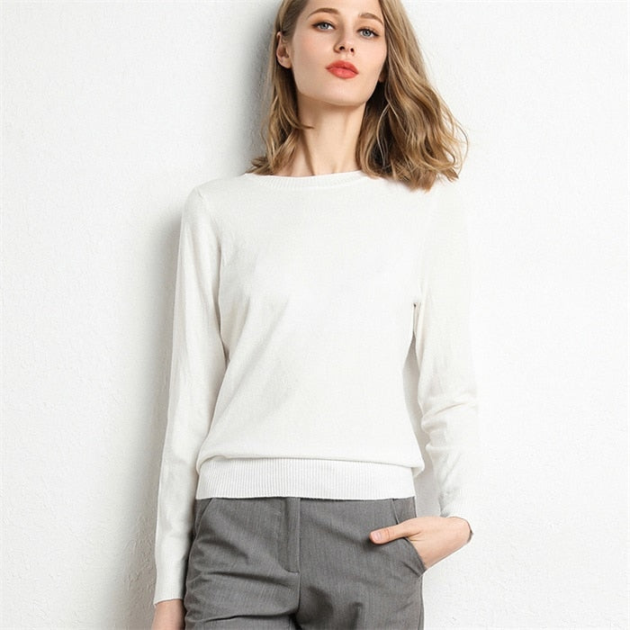 Knitted Pullover Women Sweater - fydaskepas