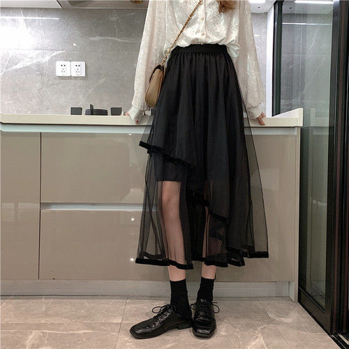 Women Solid Korean Style Women Skirt - fydaskepas