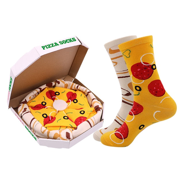 Personalized Pizza Sushi Women Socks - fydaskepas