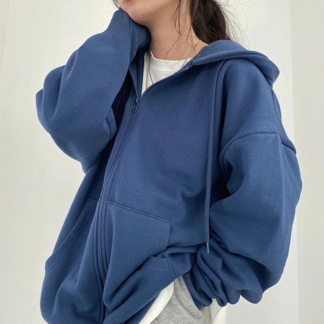 Women Oversized Sweatshirts - fydaskepas