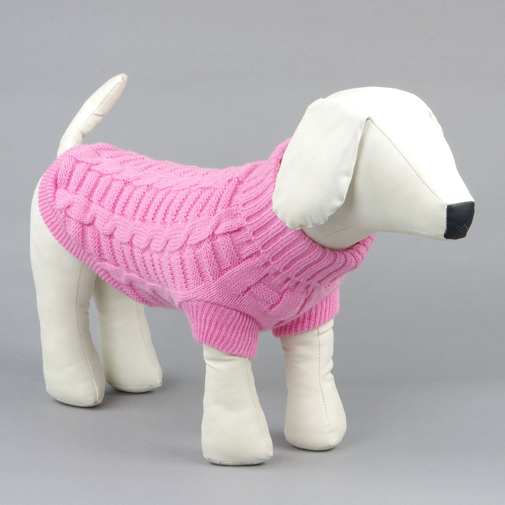 Solid Color Dog Sweater - fydaskepas