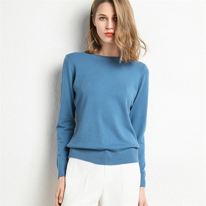 Knitted Pullover Women Sweater - fydaskepas