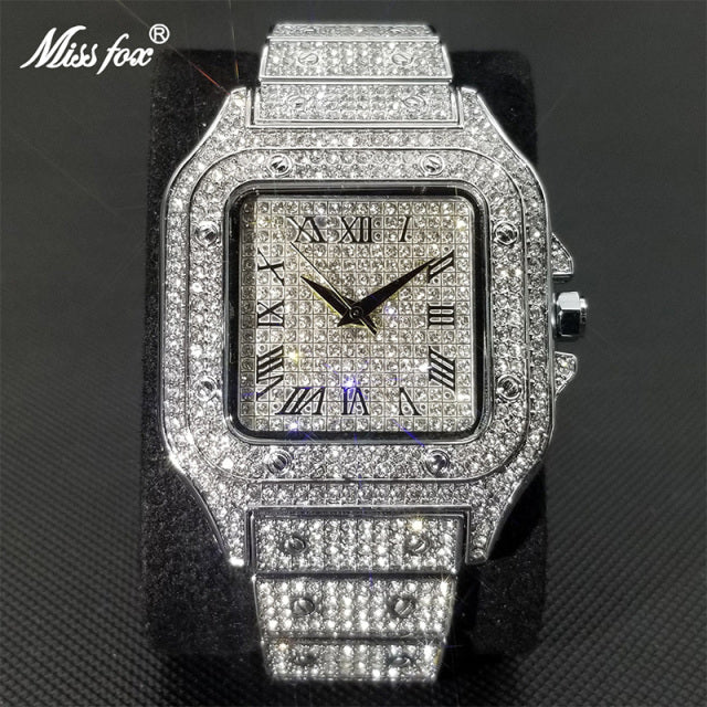 Luxury Full Diamond Mens Watches - fydaskepas