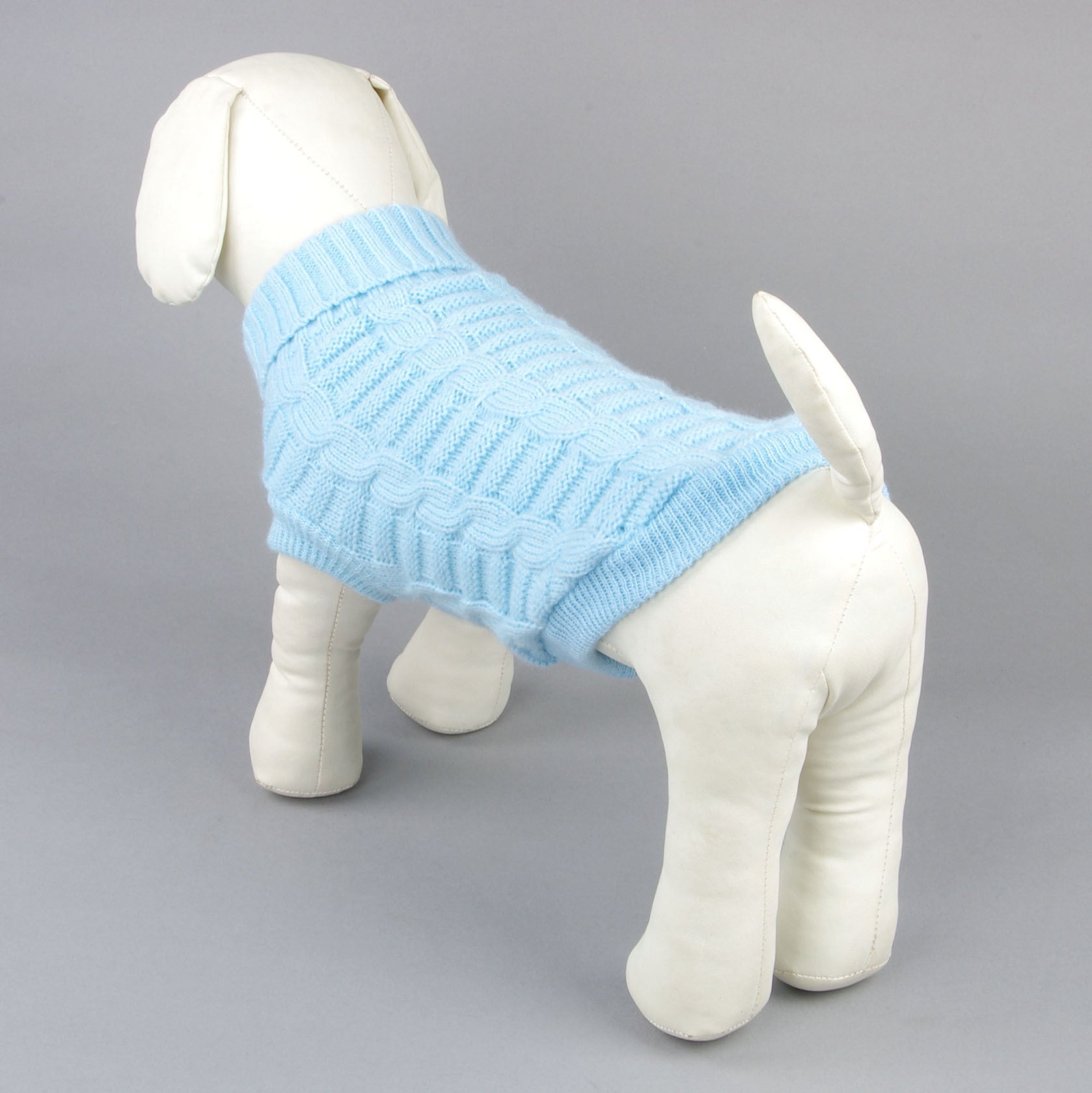 Solid Color Dog Sweater - fydaskepas