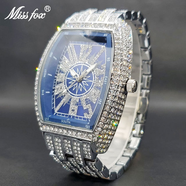 Iced Out Watch For Men - fydaskepas