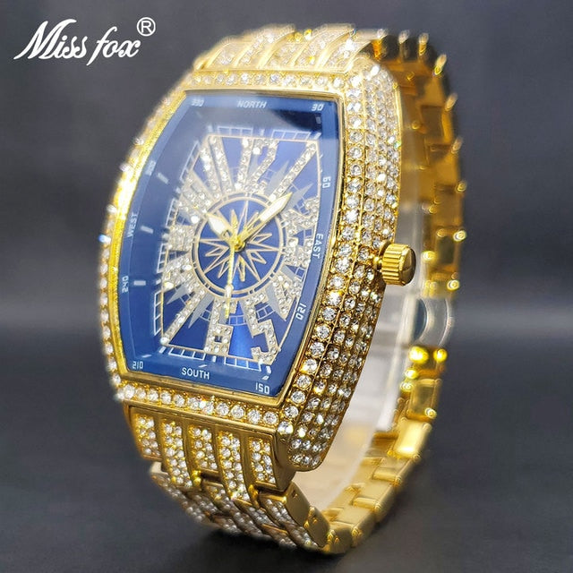 Iced Out Watch For Men - fydaskepas