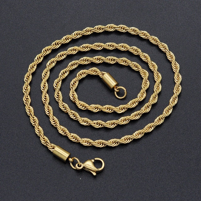 Rope Chain Women Necklace - fydaskepas