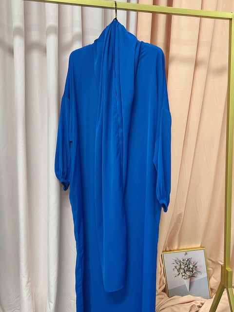 Hooded Abaya Long Dresses Women - fydaskepas