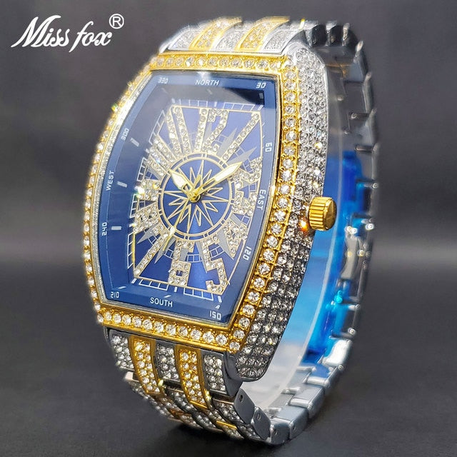 Iced Out Watch For Men - fydaskepas