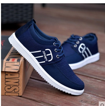 Men Canvas Shoes Trend Lace - fydaskepas