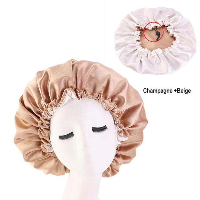 Women Satin Sleeping / Shower Cap - fydaskepas