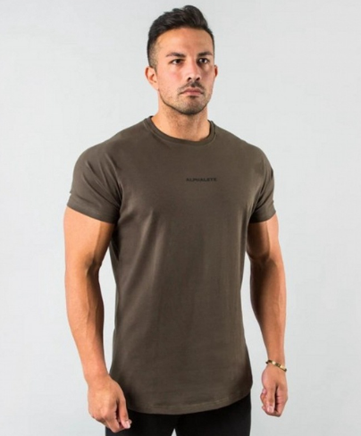 Men Fitted Gym T-Shirt - fydaskepas