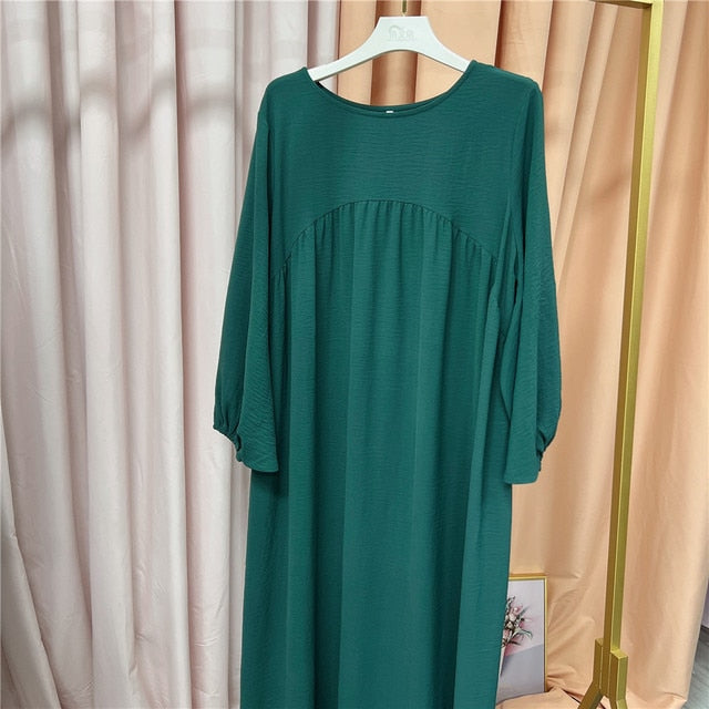 Solid Color Abayas for Women - fydaskepas