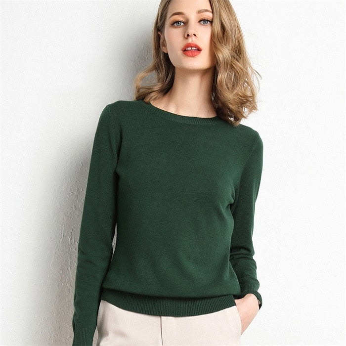 Knitted Pullover Women Sweater - fydaskepas