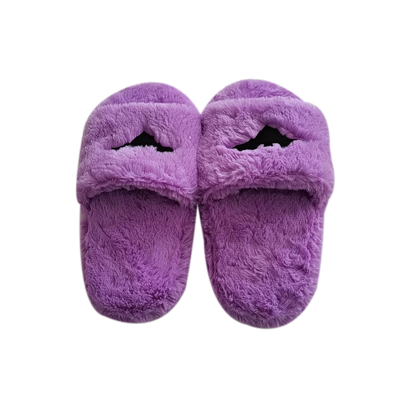 Women Plush Pumpkin Slippers - fydaskepas