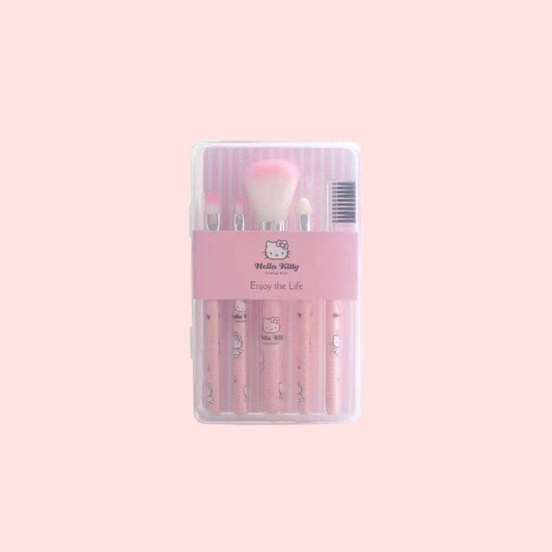 Cutie Character Makeup Brushes - fydaskepas