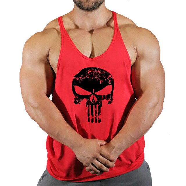 Bodybuilding Suspenders Shirt for Men - fydaskepas