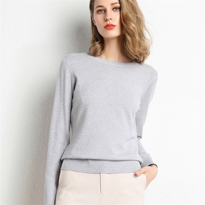 Knitted Pullover Women Sweater - fydaskepas