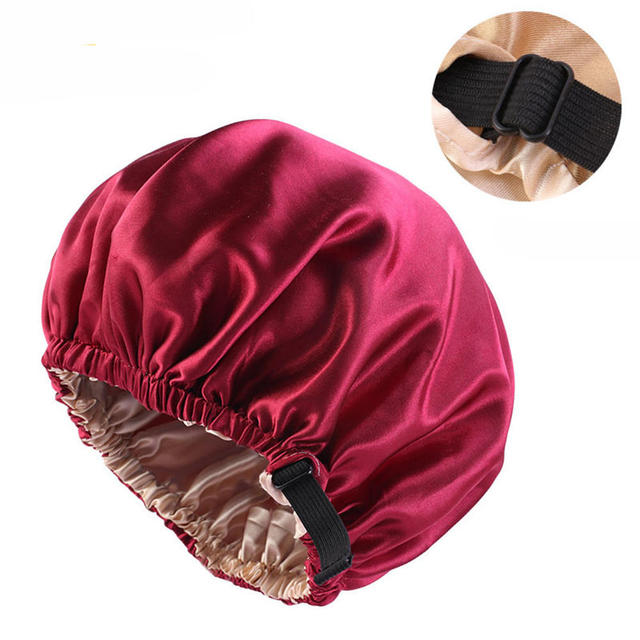 Women Satin Sleeping / Shower Cap - fydaskepas