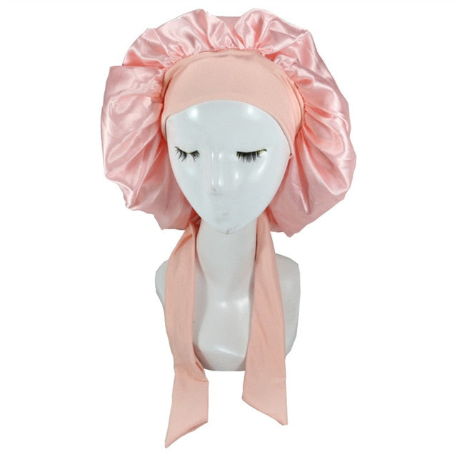 Women Satin Sleeping / Shower Cap - fydaskepas