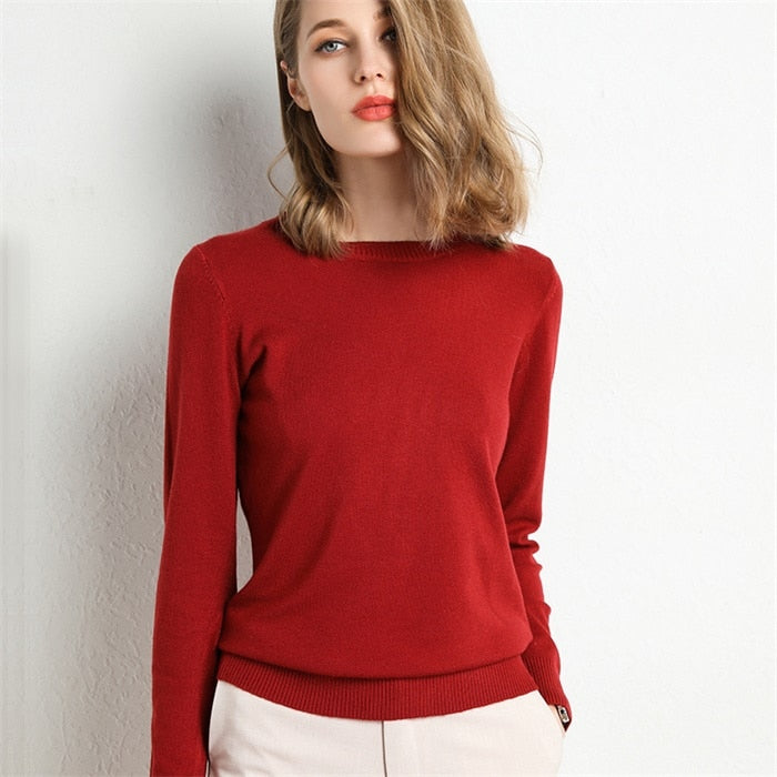 Knitted Pullover Women Sweater - fydaskepas