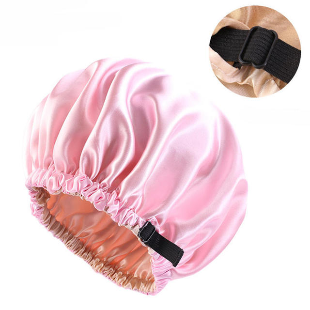 Women Satin Sleeping / Shower Cap - fydaskepas