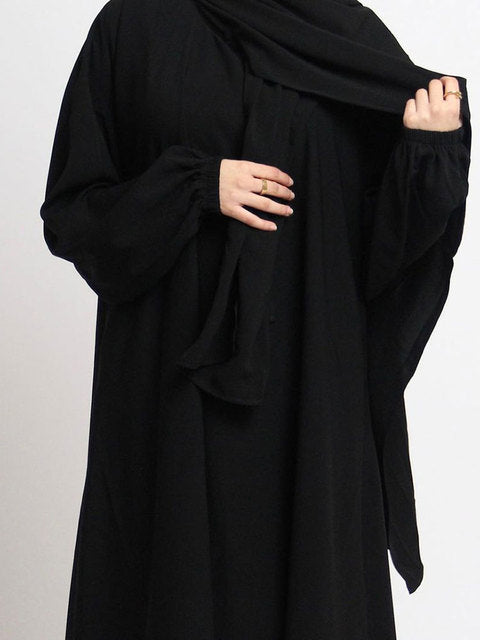 Hooded Abaya Long Dresses Women - fydaskepas