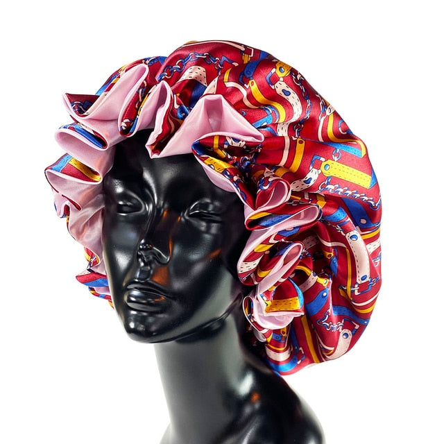 Women Satin Sleeping / Shower Cap - fydaskepas