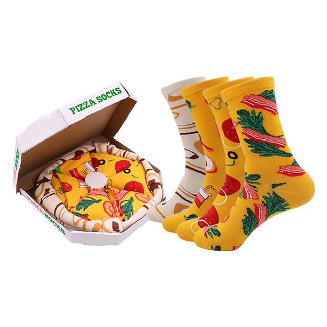 Personalized Pizza Sushi Women Socks - fydaskepas