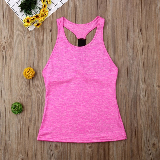 Casual Sleeveless Women Yoga Shirts - fydaskepas