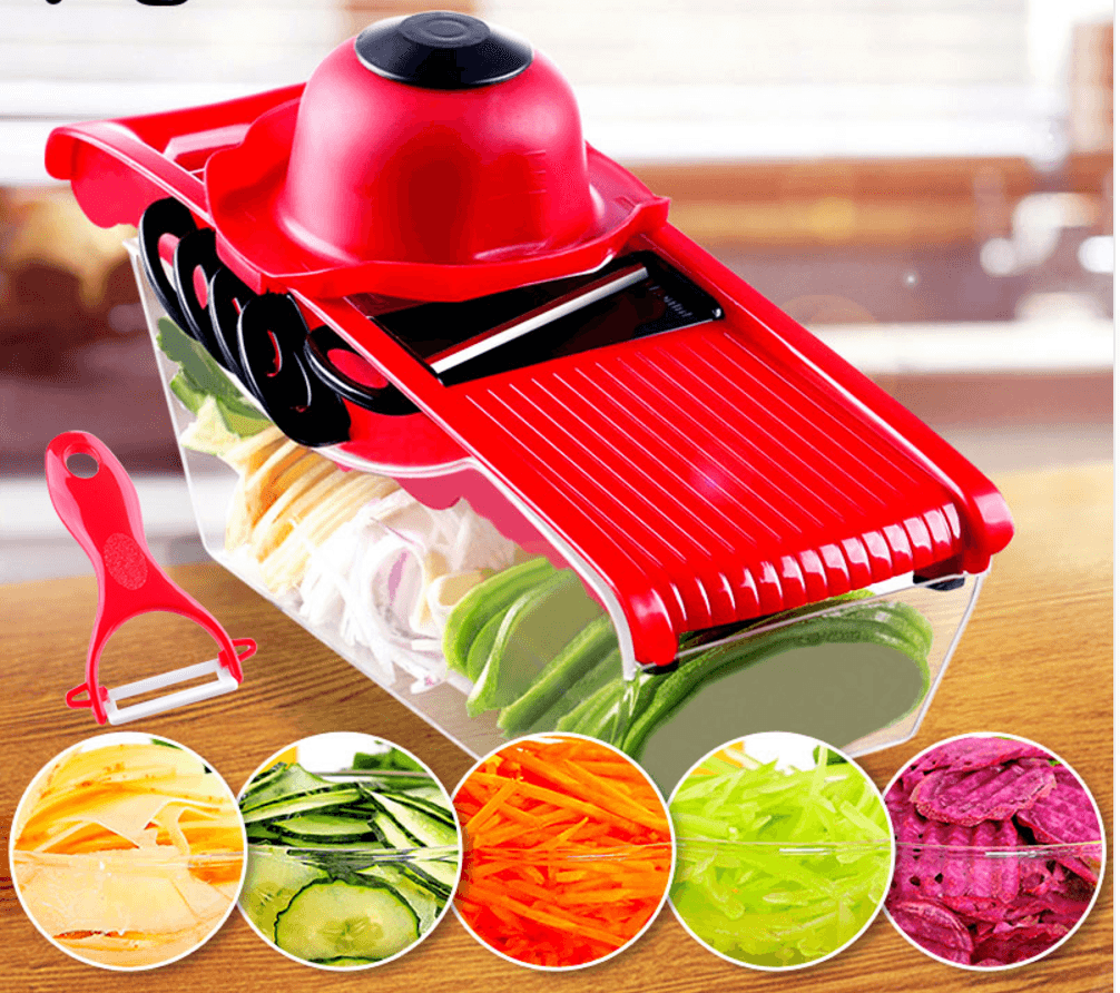 Multifunction 6 Blades Kitchen Slicer - fydaskepas