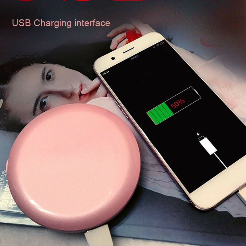 Charging Treasure Makeup Mirror With Light - fydaskepas