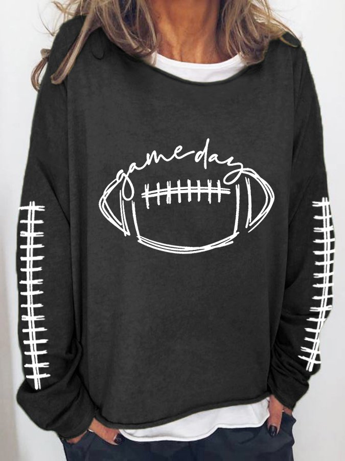 Women Football Gameday Long Sleeve - fydaskepas