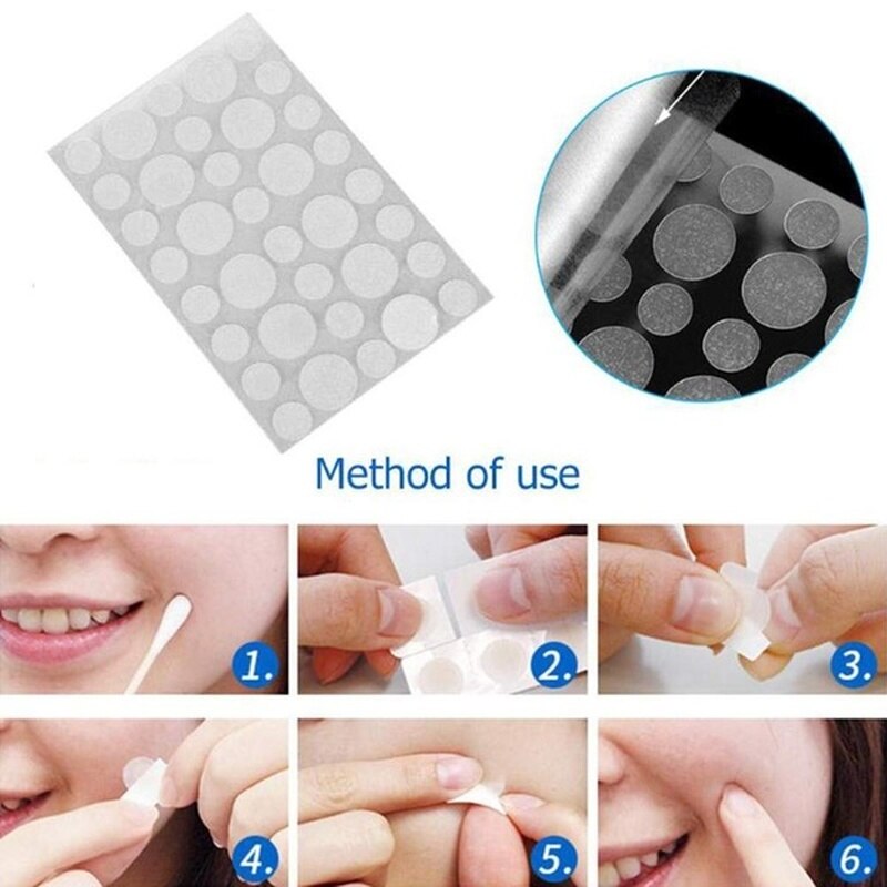 Face Spot Scar Care Treatment Stickers - fydaskepas